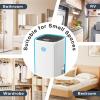 imageDehumidifierTABYIK 38OZSmallQuiet EnergySaving Dehumidifier with Auto Shut Off for Bathrooms Closets and RVswhite