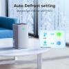 imageDehumidifierTABYIK 38OZSmallQuiet EnergySaving Dehumidifier with Auto Shut Off for Bathrooms Closets and RVswhite grey