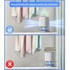 imageTABYIK Dehumidifier 35 OZ Small Dehumidifiers for Room for Home Quiet with Auto Shut Off Dehumidifiers for Bedroom 280 sq ft Bathroom RV ClosetBlueWhite