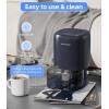 imageTABYIK Dehumidifier 35 OZ Small Dehumidifiers for Room for Home Quiet with Auto Shut Off Dehumidifiers for Bedroom 280 sq ft Bathroom RV ClosetBlueZNavy Blue