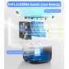 imageTABYIK Dehumidifier 35 OZ Small Dehumidifiers for Room for Home Quiet with Auto Shut Off Dehumidifiers for Bedroom 280 sq ft Bathroom RV ClosetBlueZNavy Blue